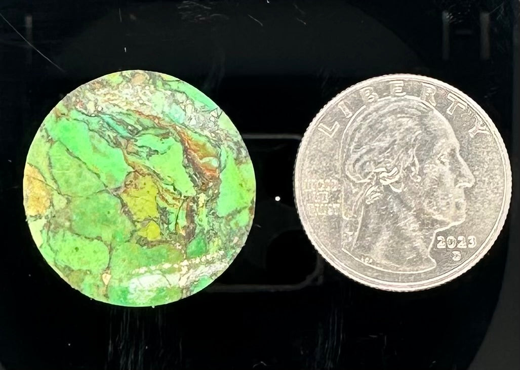 Turquoise composite magnet