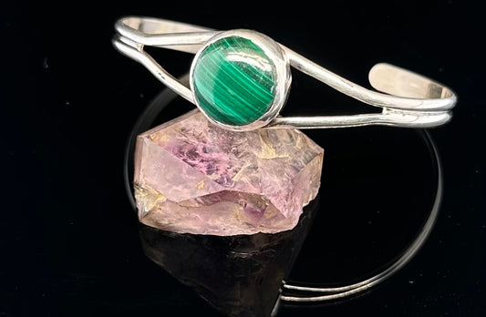 Sterling silver cuff bracelet