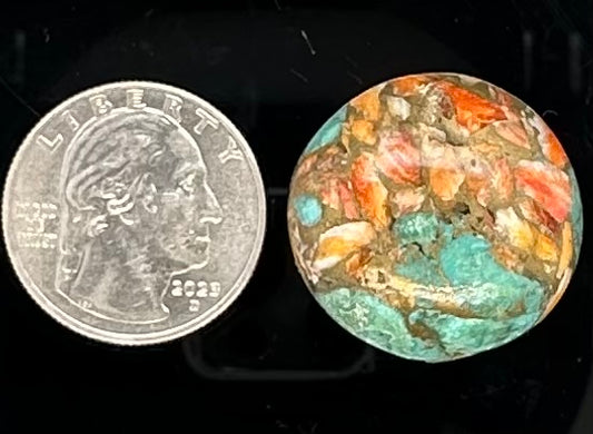 Turquoise composite magnet